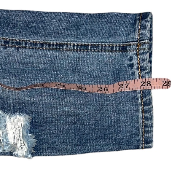 ONE TEASPOON Awesome Baggies Destroyed Low Jeans Size 27 - Picture 9 of 16